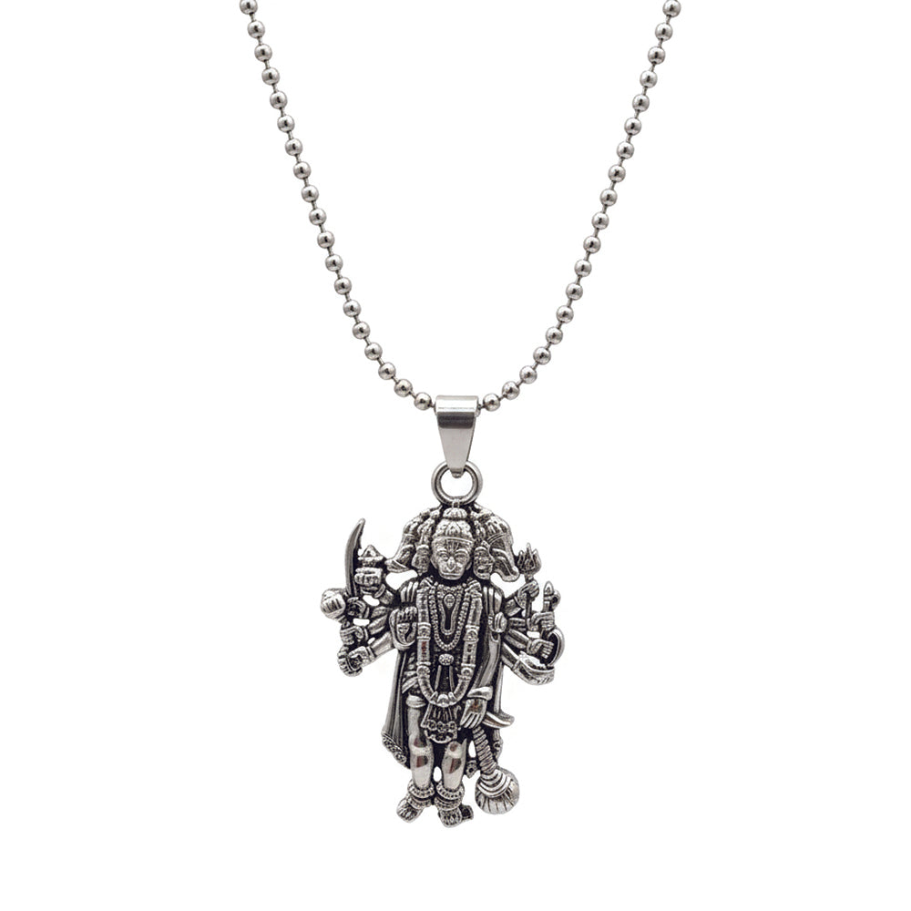 The99Jewel Panchmukhi Hanuman Ji Divine Pendant with Chain