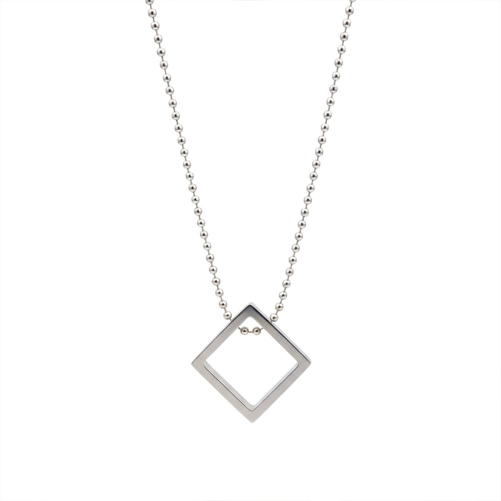 The99Jewel Stylish square motif chain pendent for Men's
