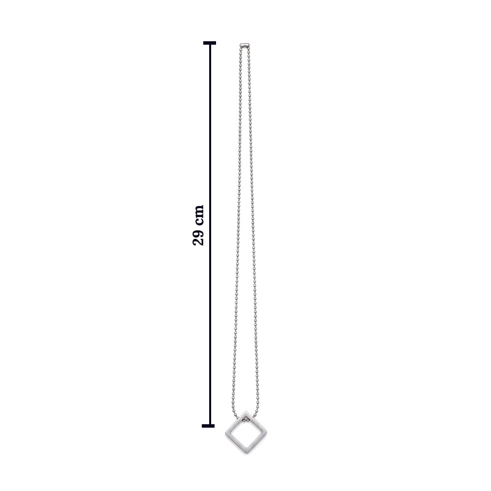 The99Jewel Stylish square motif chain pendent for Men's