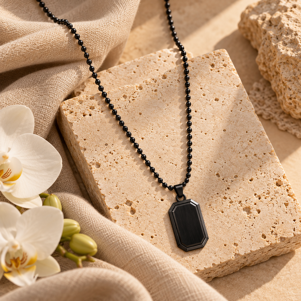 The99Jewel Bold Men's Chain Pendant | Stylish Statement Jewellery for Everyday & Casual Wear
