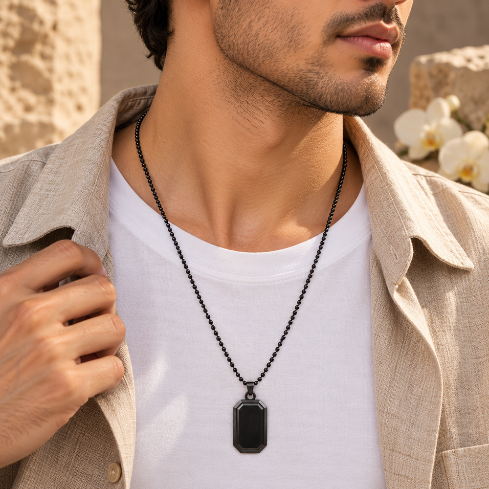 The99Jewel Bold Men's Chain Pendant | Stylish Statement Jewellery for Everyday & Casual Wear