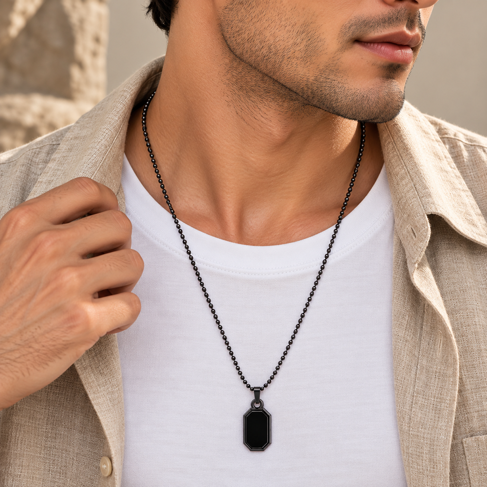 The99Jewel Bold Men's Chain Pendant | Stylish Statement Jewellery for Everyday & Casual Wear