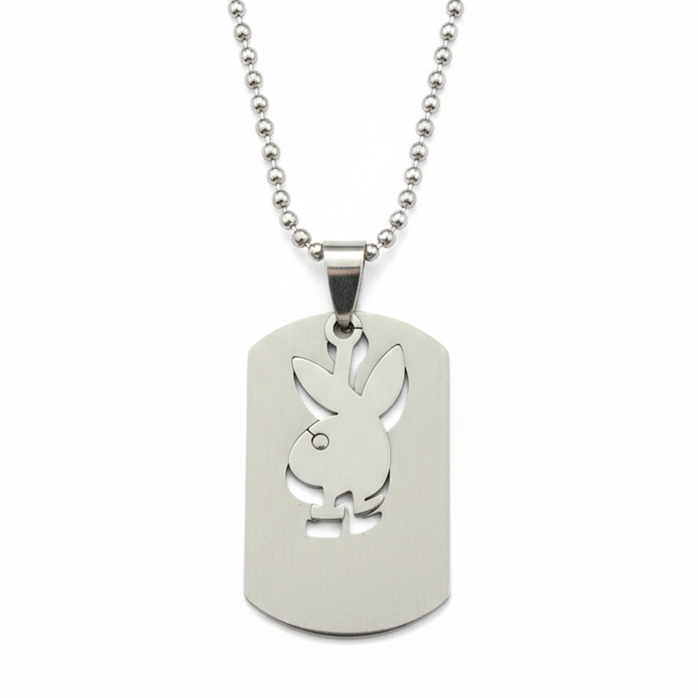The99Jewel Trendy Bunny Face Chain Pendent For Mens