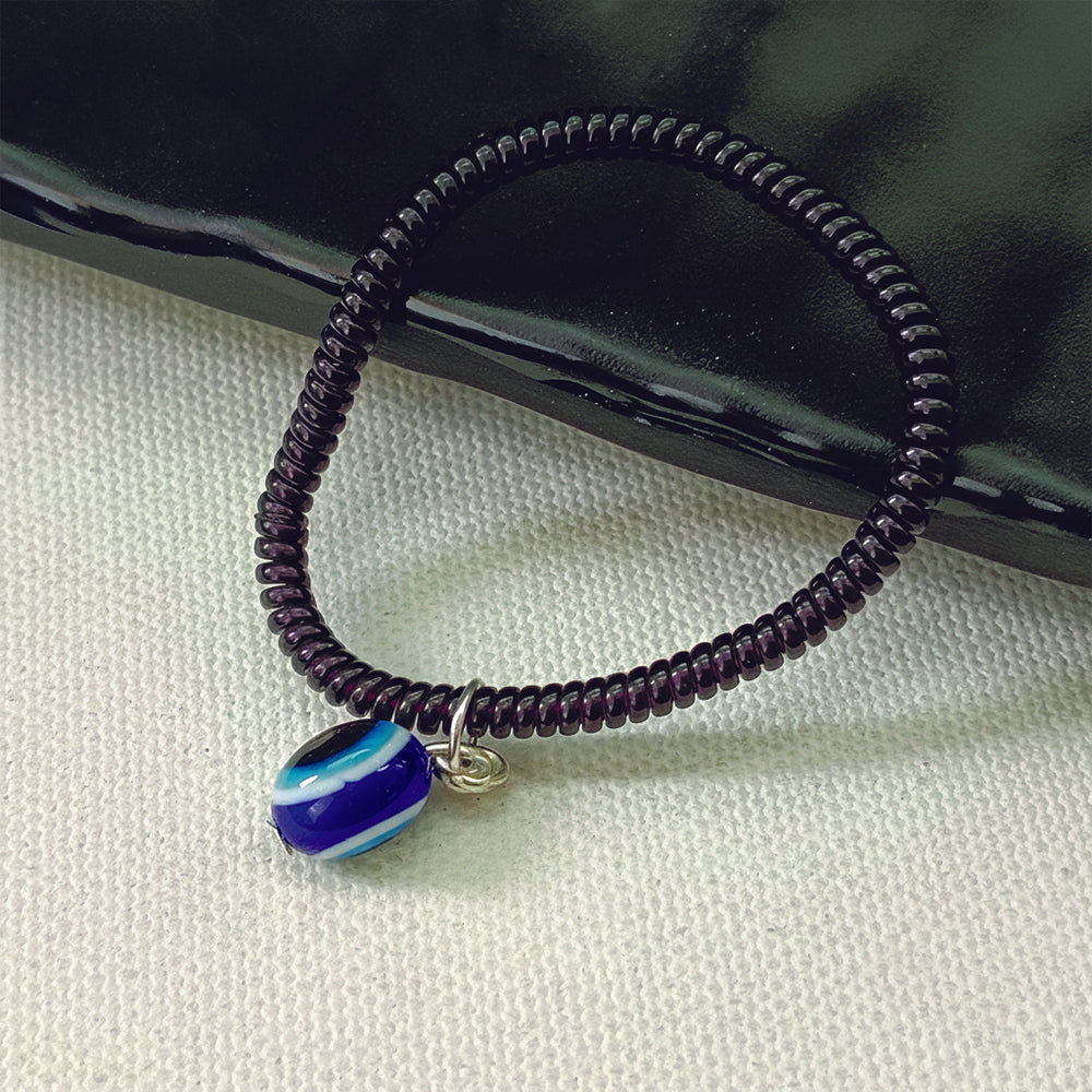 The99Jewel  Stretchable Wire Evil Eye Bracelet