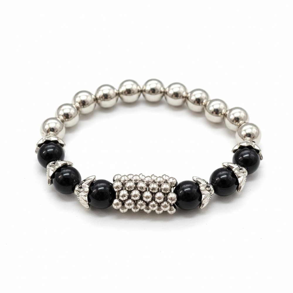 The99Jewel Black Beads Stylish Bracelets for Women