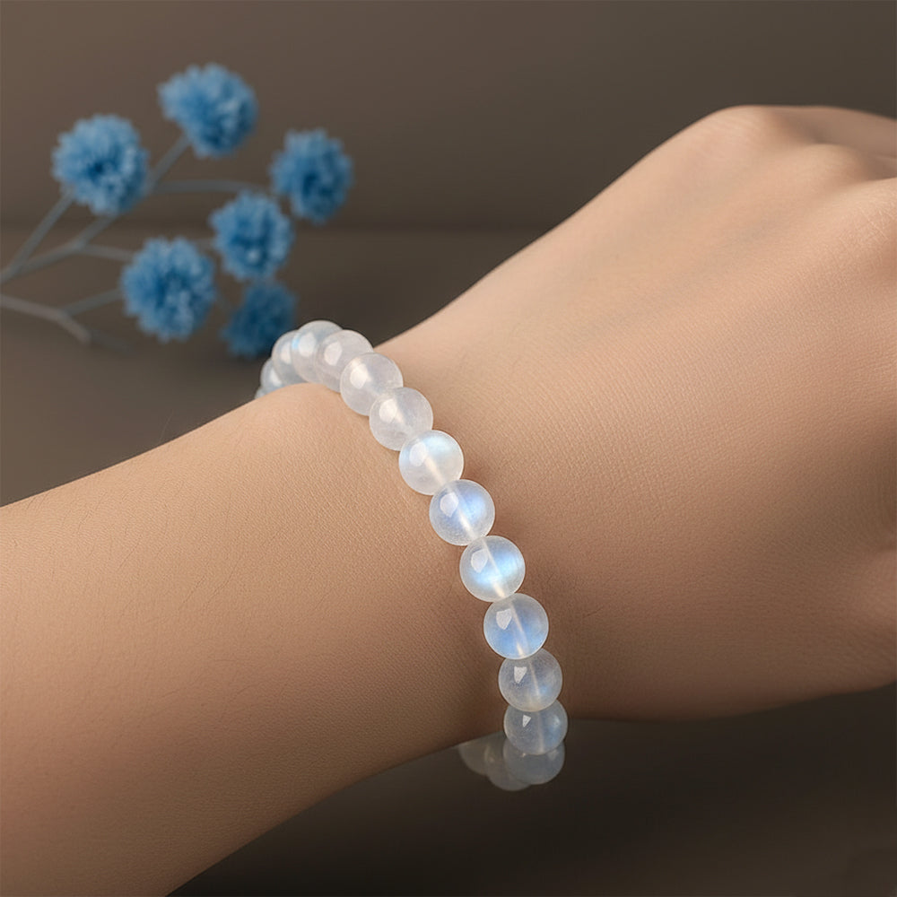 The99Jewel Moonstone Beads Bracelets