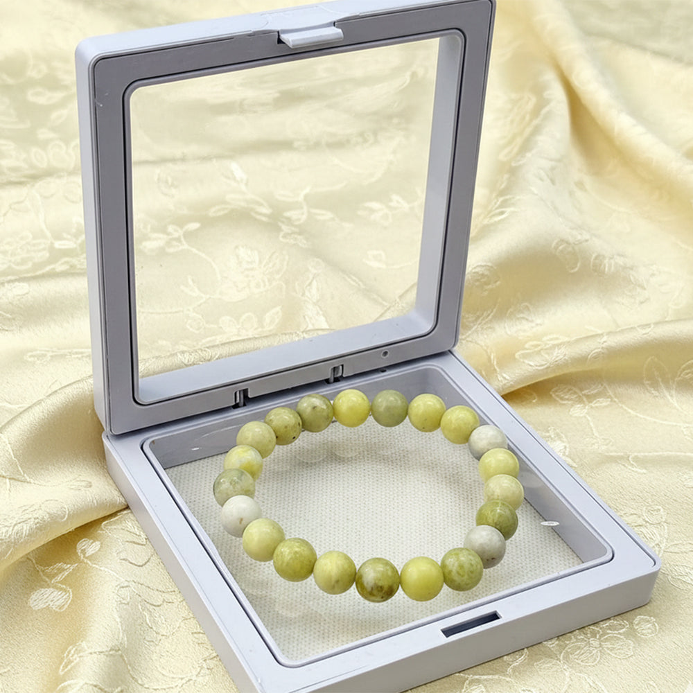 The99Jewel Yellow Jasper Natural Stone Healing Bracelet With Box