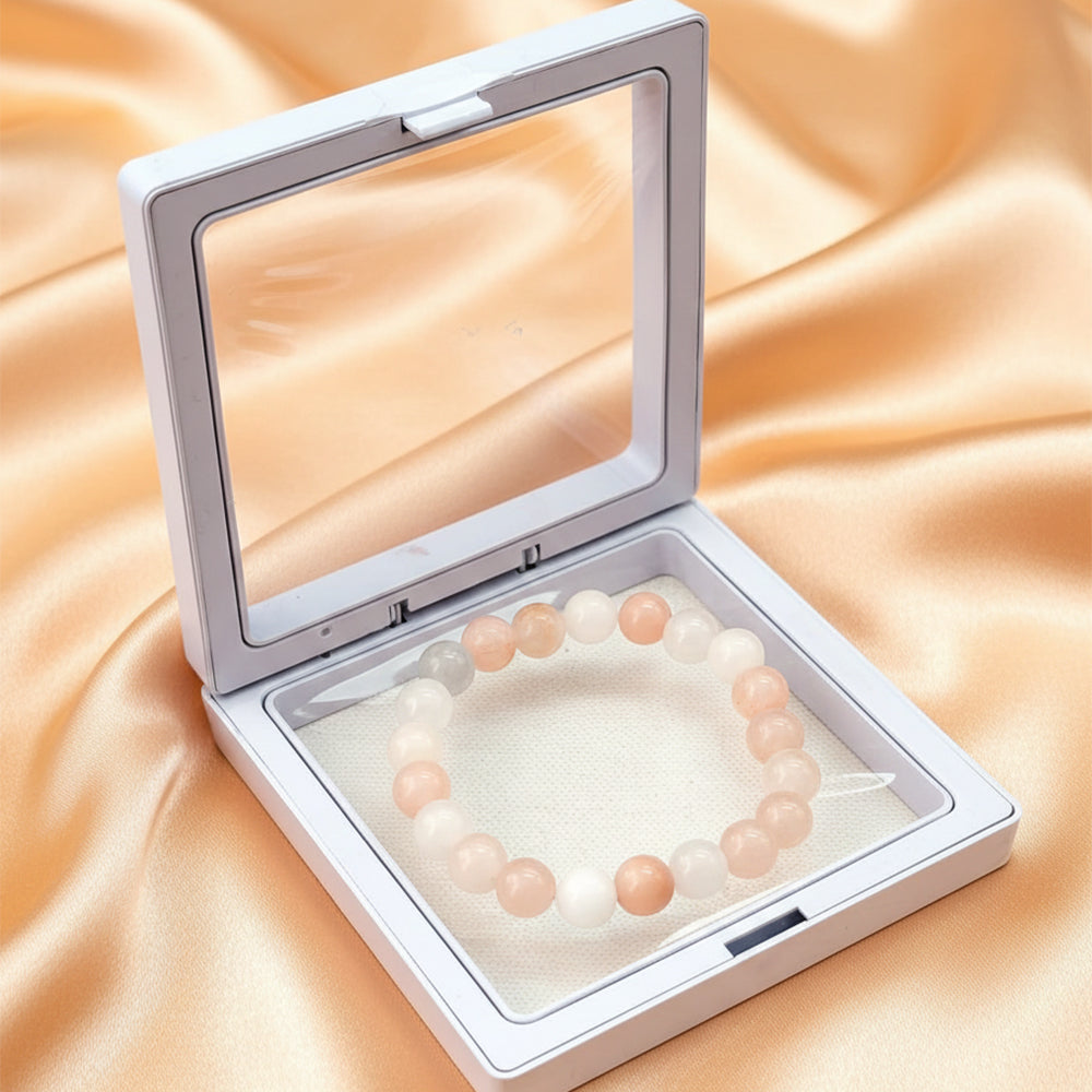 The99Jewel Pink Aventurine Natural Stone Bracelet With Box