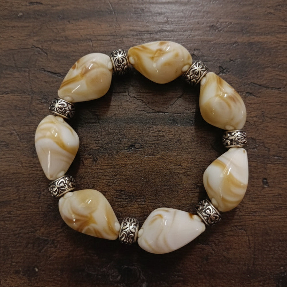 Thee99Jewel Stylish Stretchable Shell Bracelet