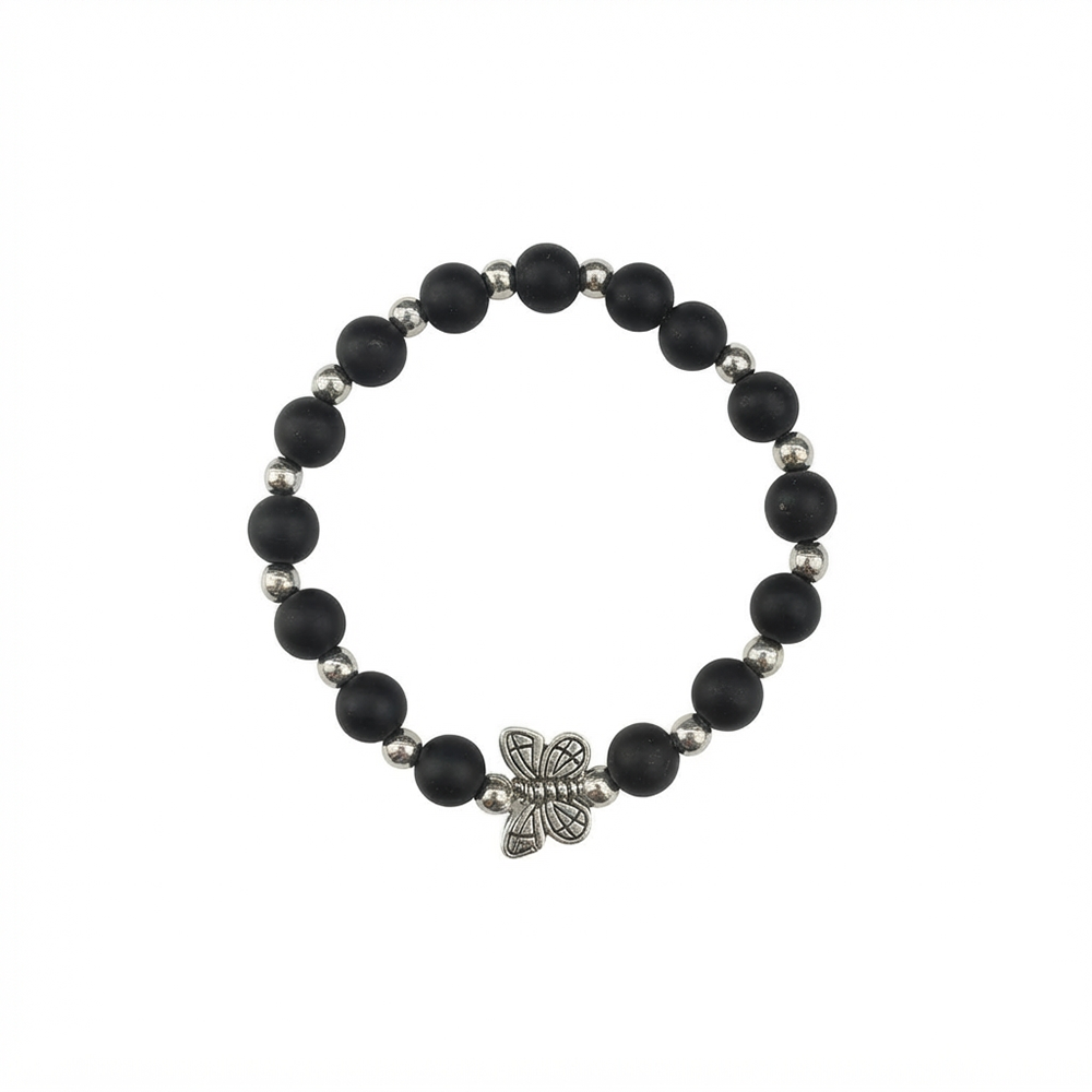 The99Jewel Butterfly Charm Beaded Bracelet for Women Stylish Trendy Fashion Jewellery