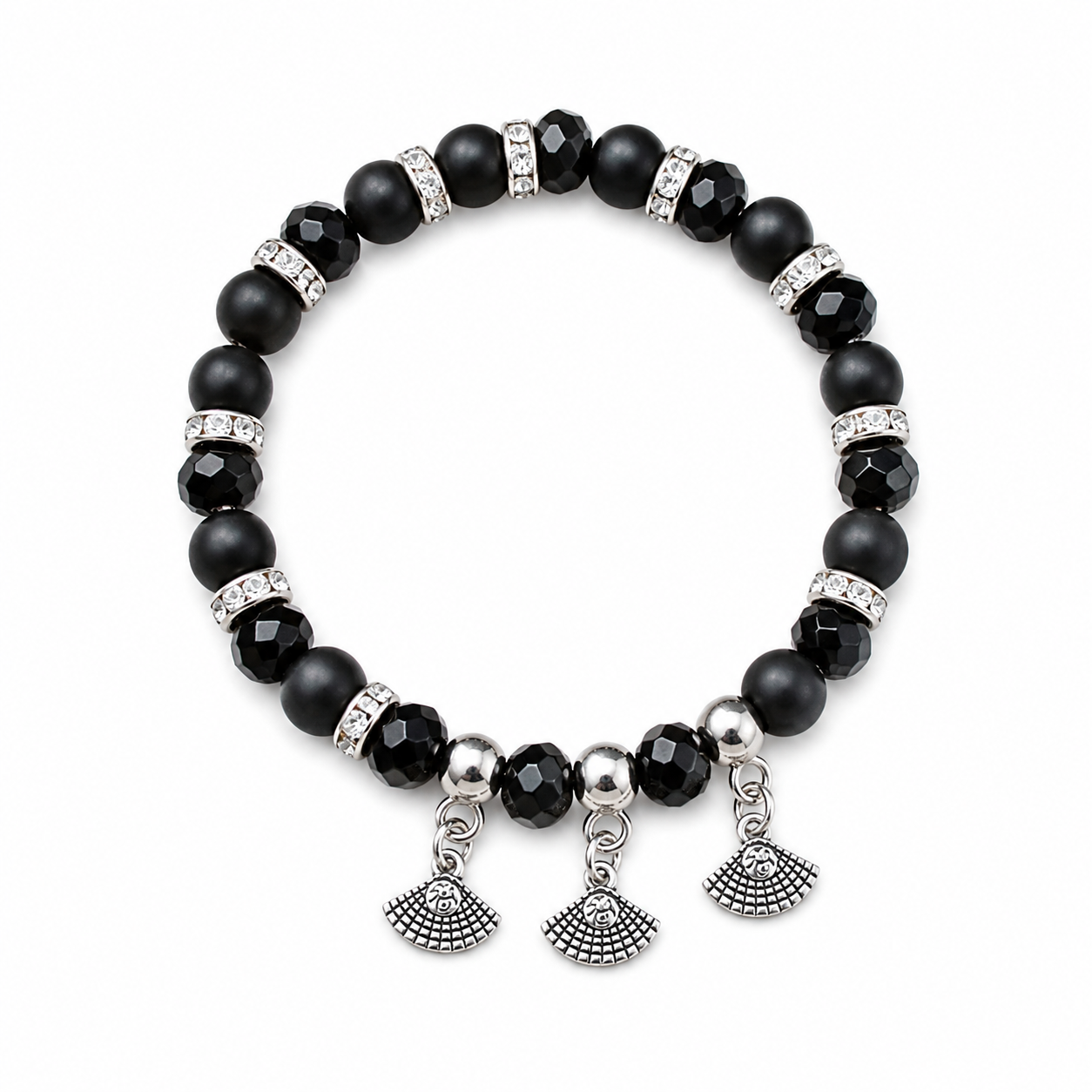 The99Jewel Ocean Inspired Shell Charms Beaded Bracelet For Women & Girls