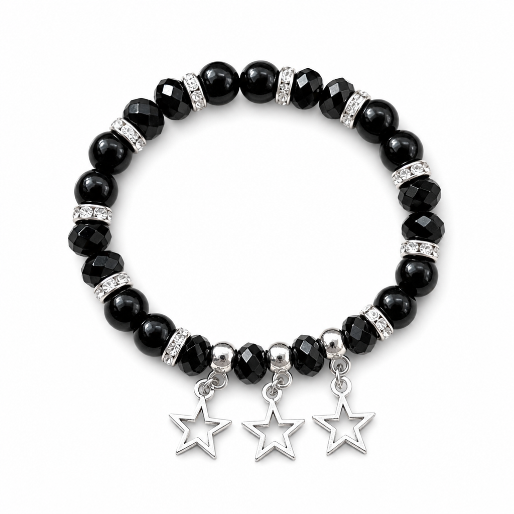 The99Jewel Star Charm Beads Bracelet For Women & Girls
