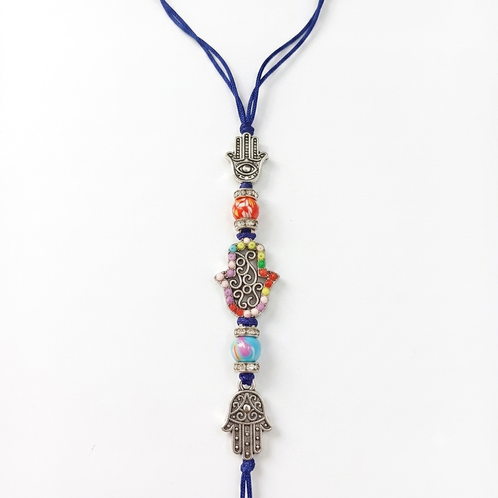 The99Jewel Mystic Hamsa Hand Beads Bracelet