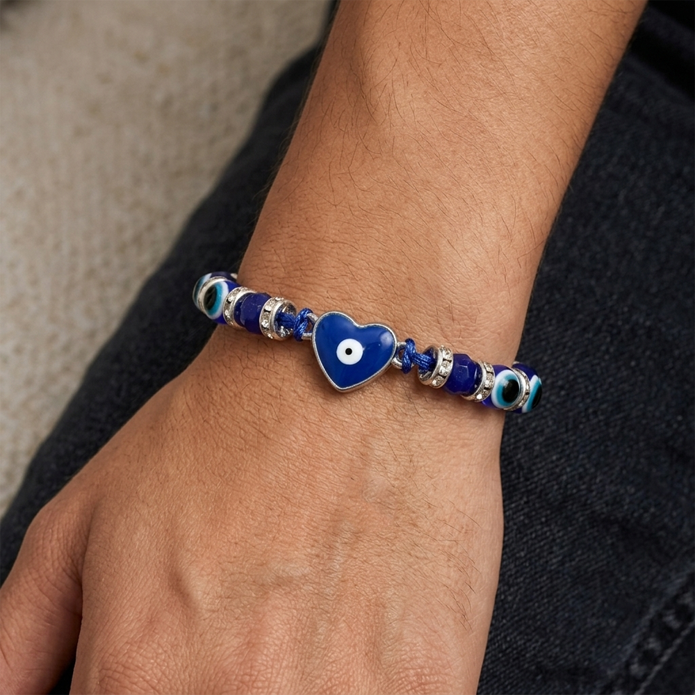 The99Jewel Protective Charm Evil Eye Beads Bracelet