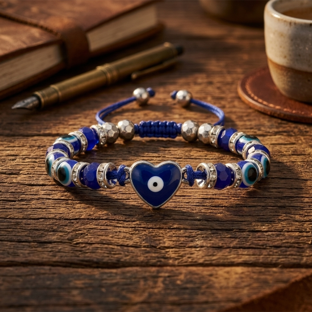The99Jewel Protective Charm Evil Eye Beads Bracelet