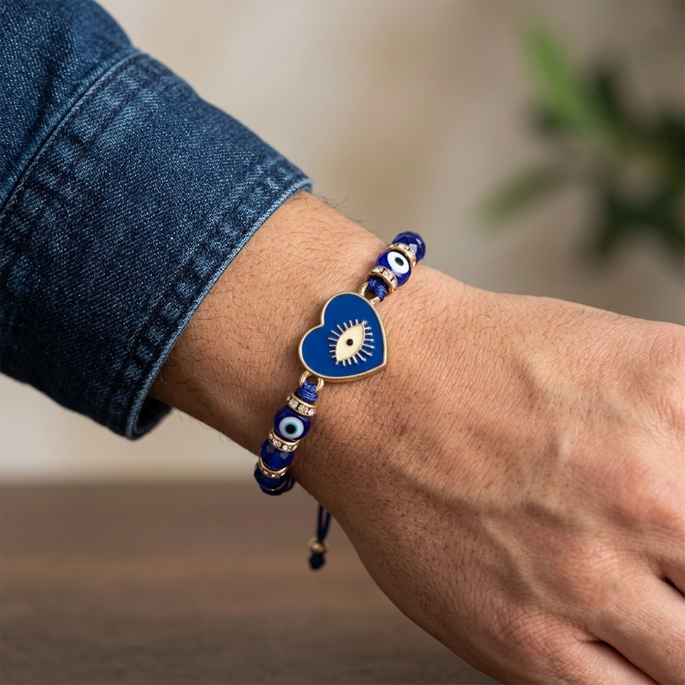 The99Jewel Protective Charm Evil Eye Beads Bracelet