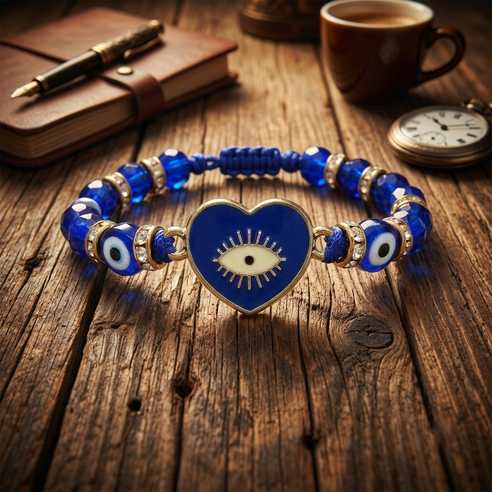 The99Jewel Protective Charm Evil Eye Beads Bracelet