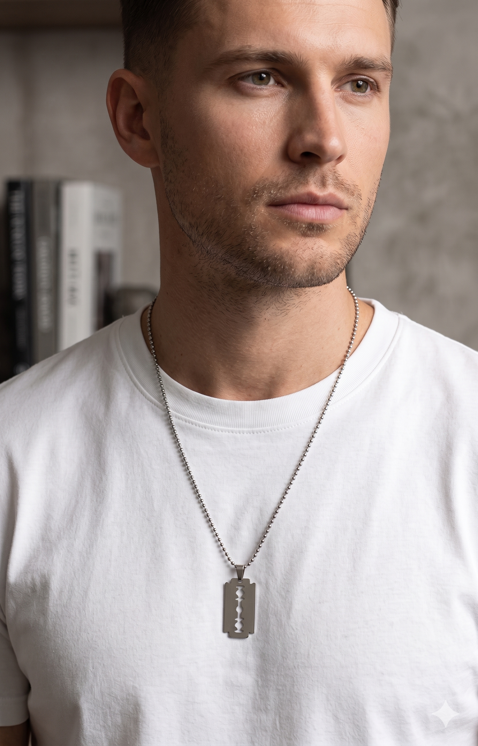 The99Jewel Blade Chain Pendant for Men