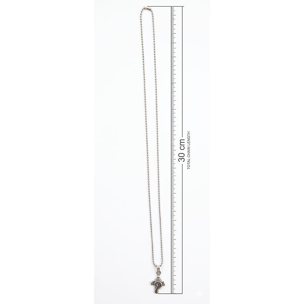 The99Jewel Vishnu Shankh Chain Pendant for Men