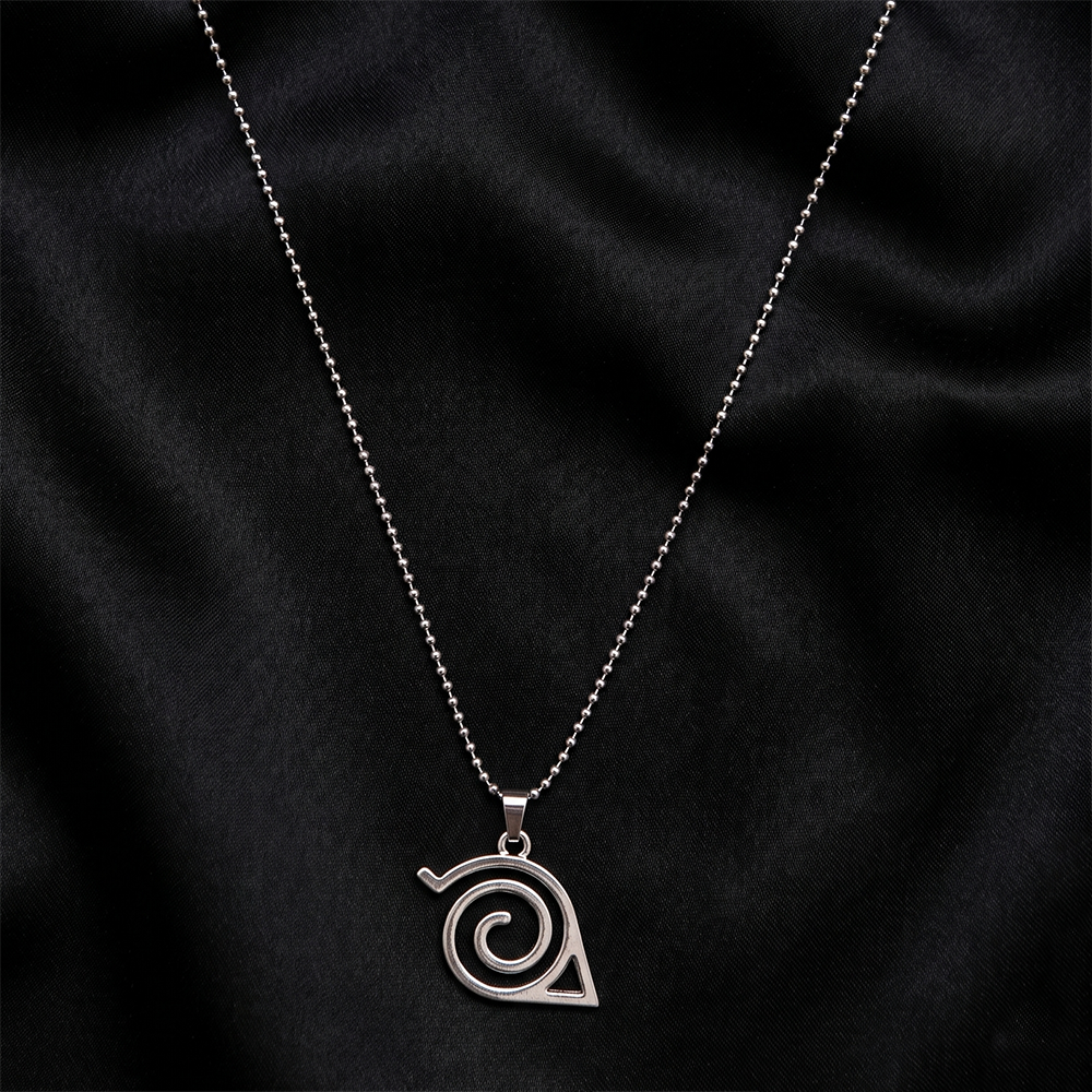 The99Jewel Spiral Design Steel Chain Pendant for Men