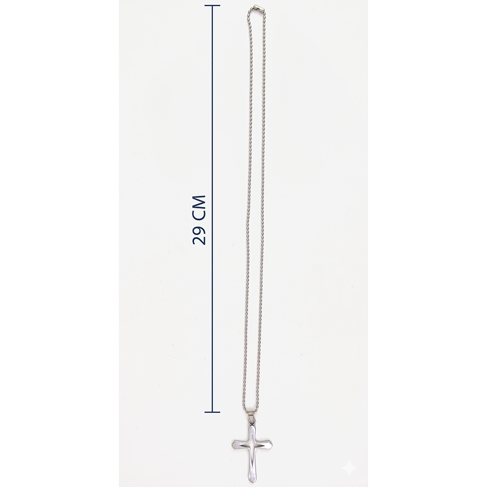 The99Jewel Cross Chain Pendant For Men