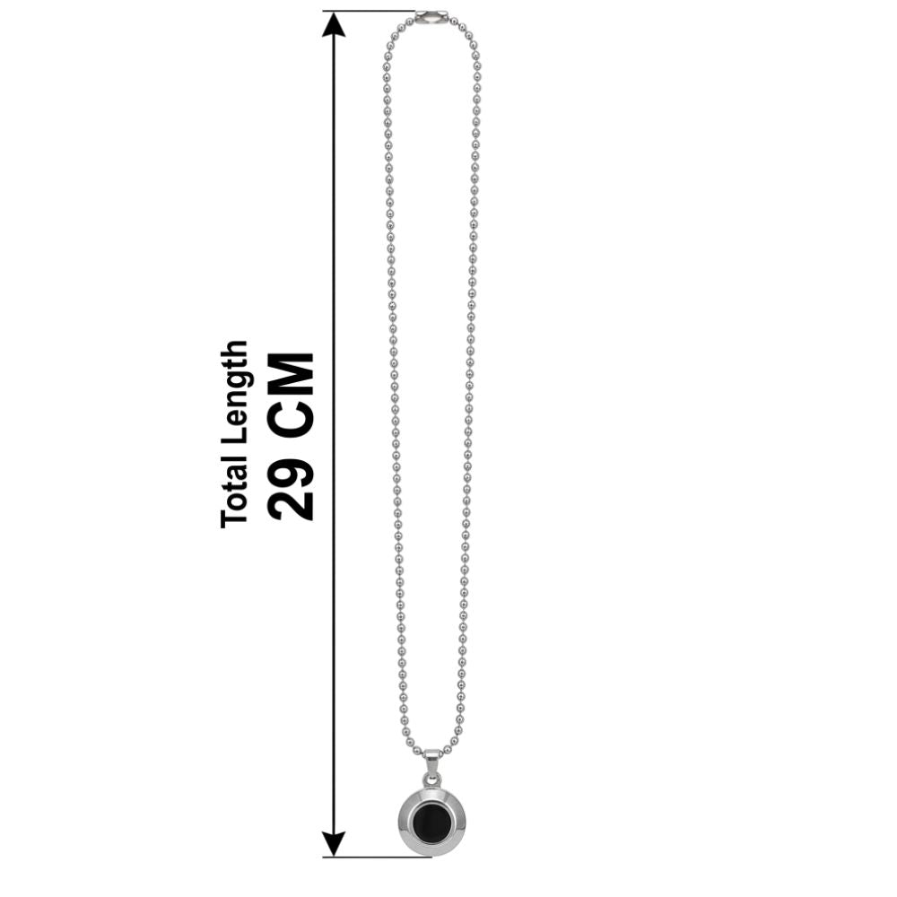 The99Jewel Fashion Black Crystal Chain Pendant