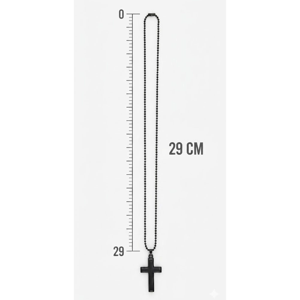 The99Jewel Cross Chain Pendant For Men