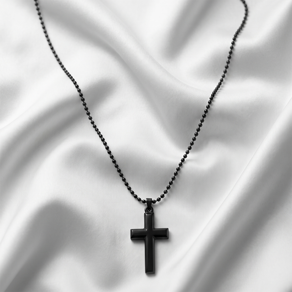The99Jewel Cross Chain Pendant For Men