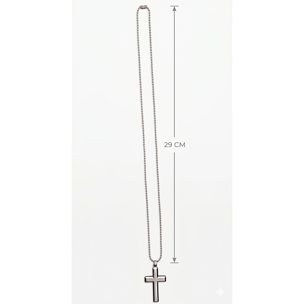 The99Jewel Cross Chain Pendant For Men
