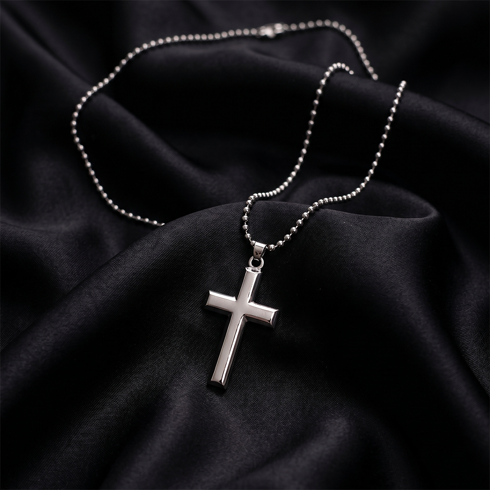 The99Jewel Cross Chain Pendant For Men