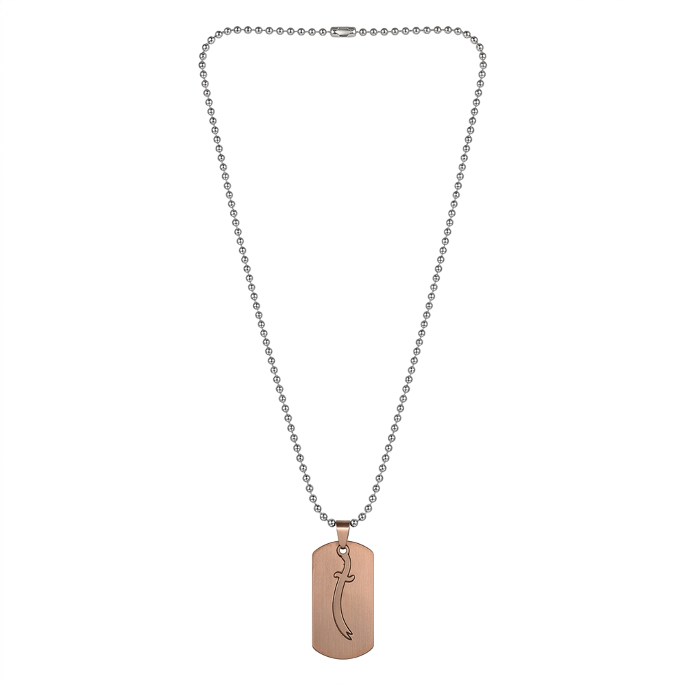 The99Jewel Silver-plated Chain featuring a Sward Pendant