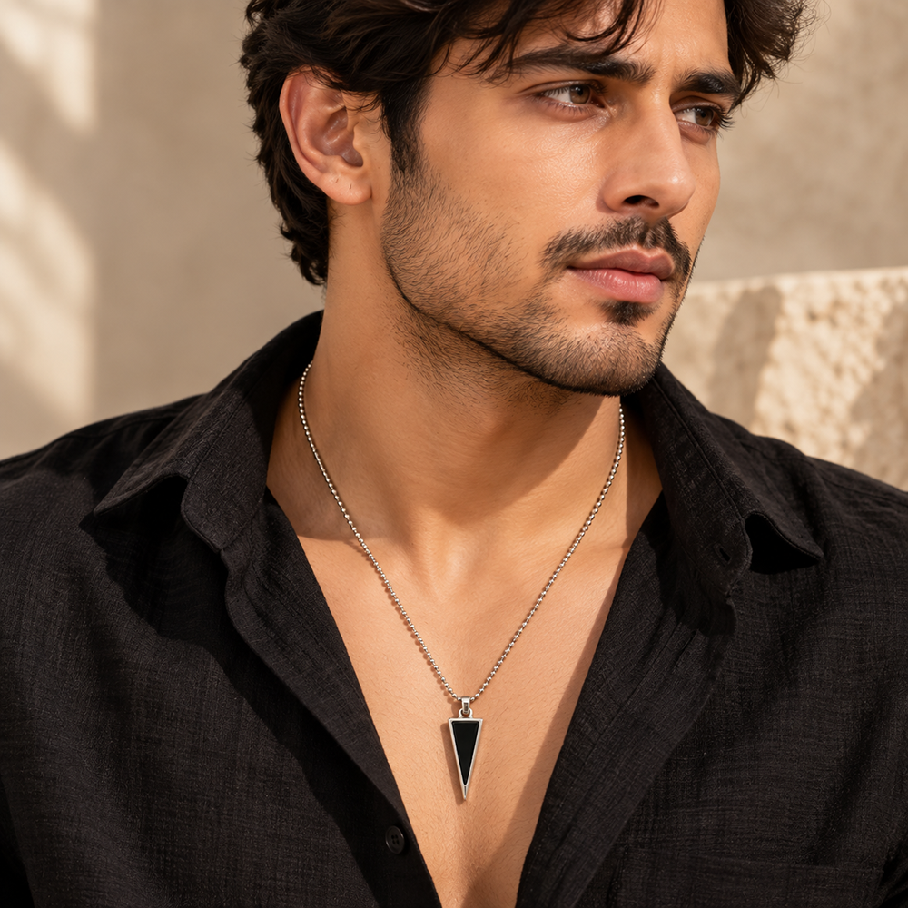 The99Jewel Bold Men's Chain Pendant | Stylish Statement Jewellery for Everyday & Casual Wear