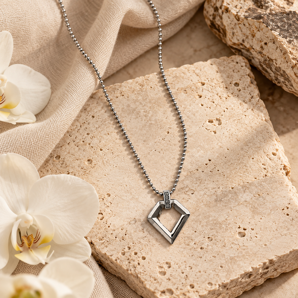 The99Jewel Bold Men's Chain Pendant | Stylish Statement Jewellery for Everyday & Casual Wear