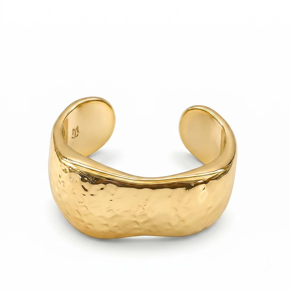 The99Jewel Dazzling Luxury-Inspired Gold Finish Kada Bracelet for women