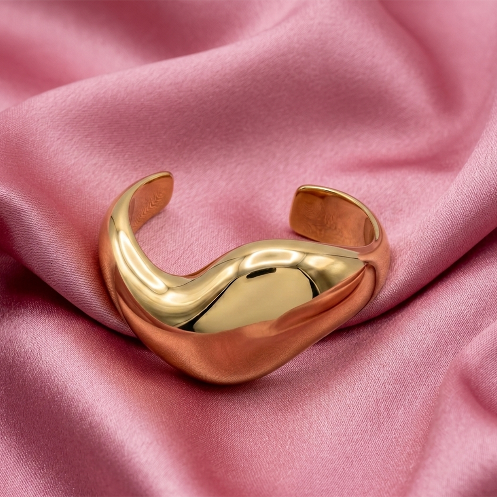 The99Jewel Exclusive Gold Finish Kada Bracelet for women