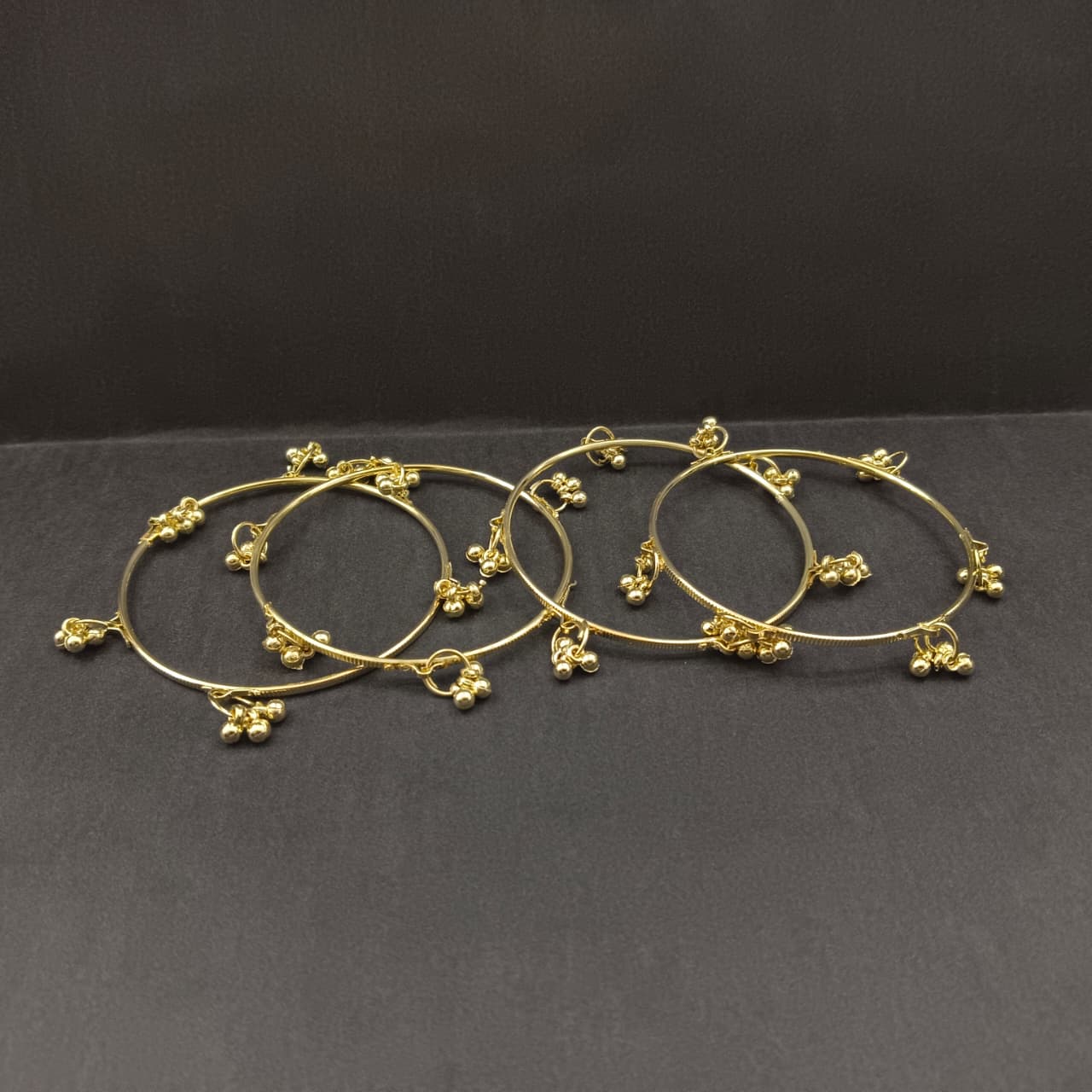 The99Jewel Gold Plated Viral Designer Kashmiri Bangles Set (4 Piece in Set)