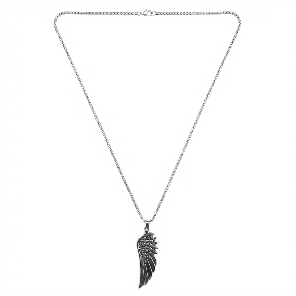 The99Jewel Stylish Alpha Hellfire Wing Chain Pendant for Men