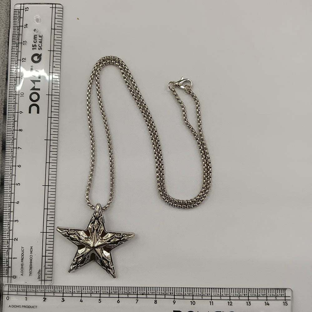 The99Jewel Statement Vintage star pendant Chain Pendant for Men