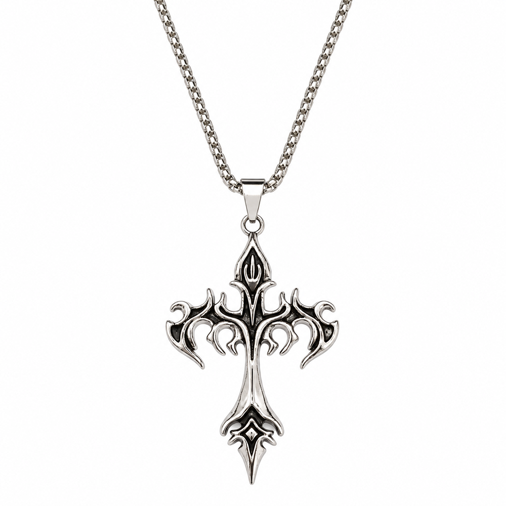 The99Jewel Stylish Tribal Cross Chain pendant for Men