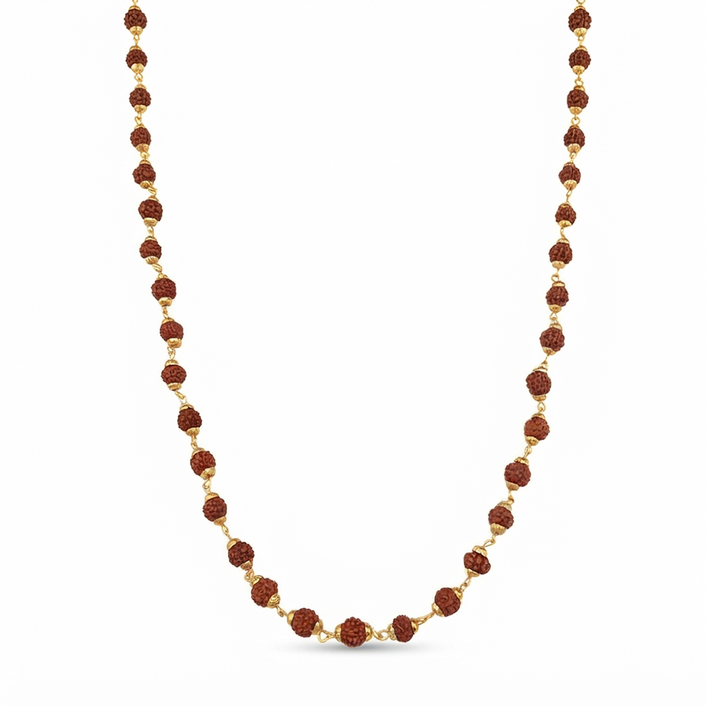 The99Jewel Divine Rudraksha Beads Pendant Necklace for Men