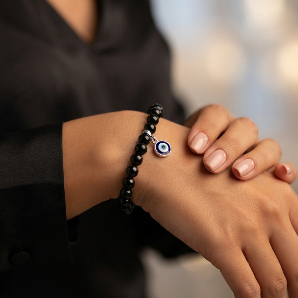 The99Jewel Trendy Evil Eye Bracelet for Girls & Women