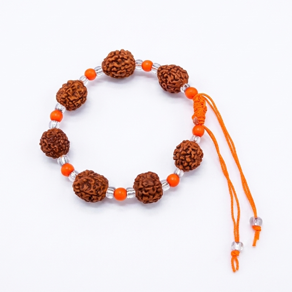 The99Jewel Handcrafted Spiritual Rudraksh Beads Bracelet