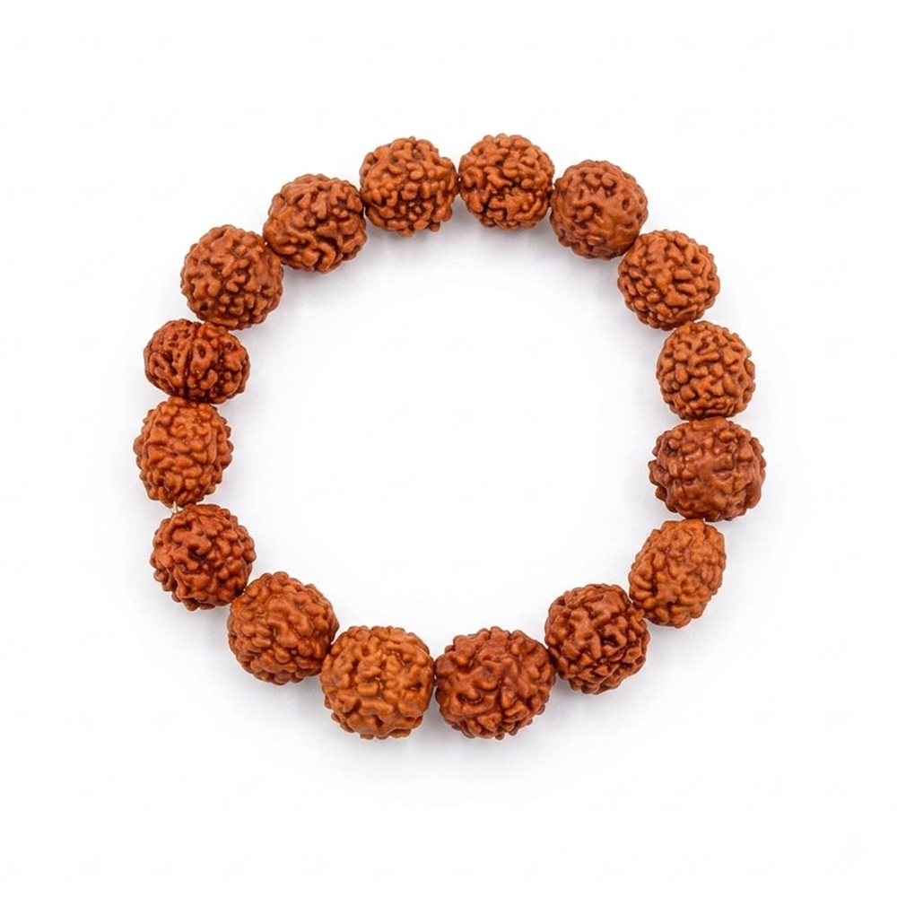The99Jewel Handcrafted Spiritual Rudraksh Beads Bracelet