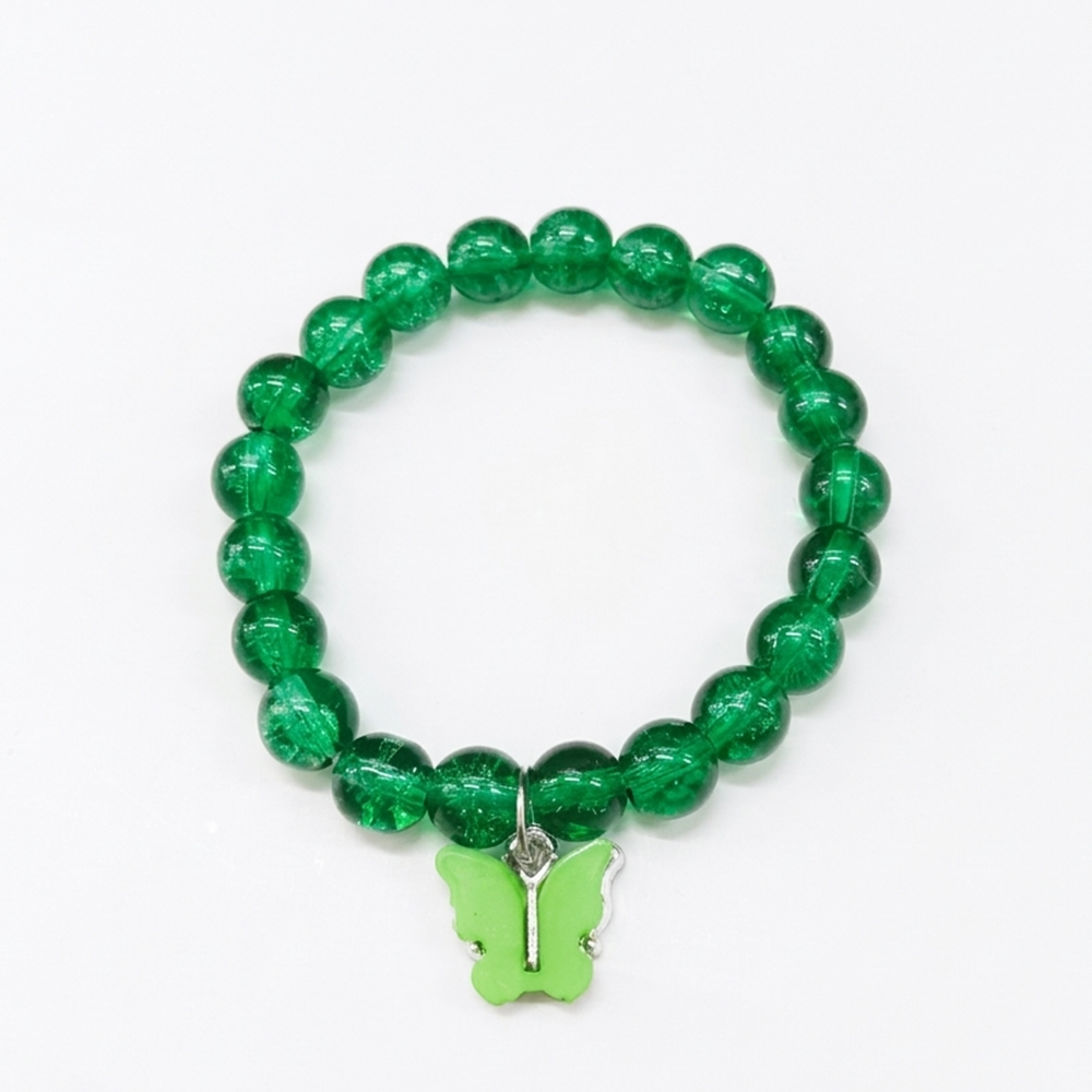 The99Jewel Handcrafted Butterfly Charm Bracelet for Women and Gorls