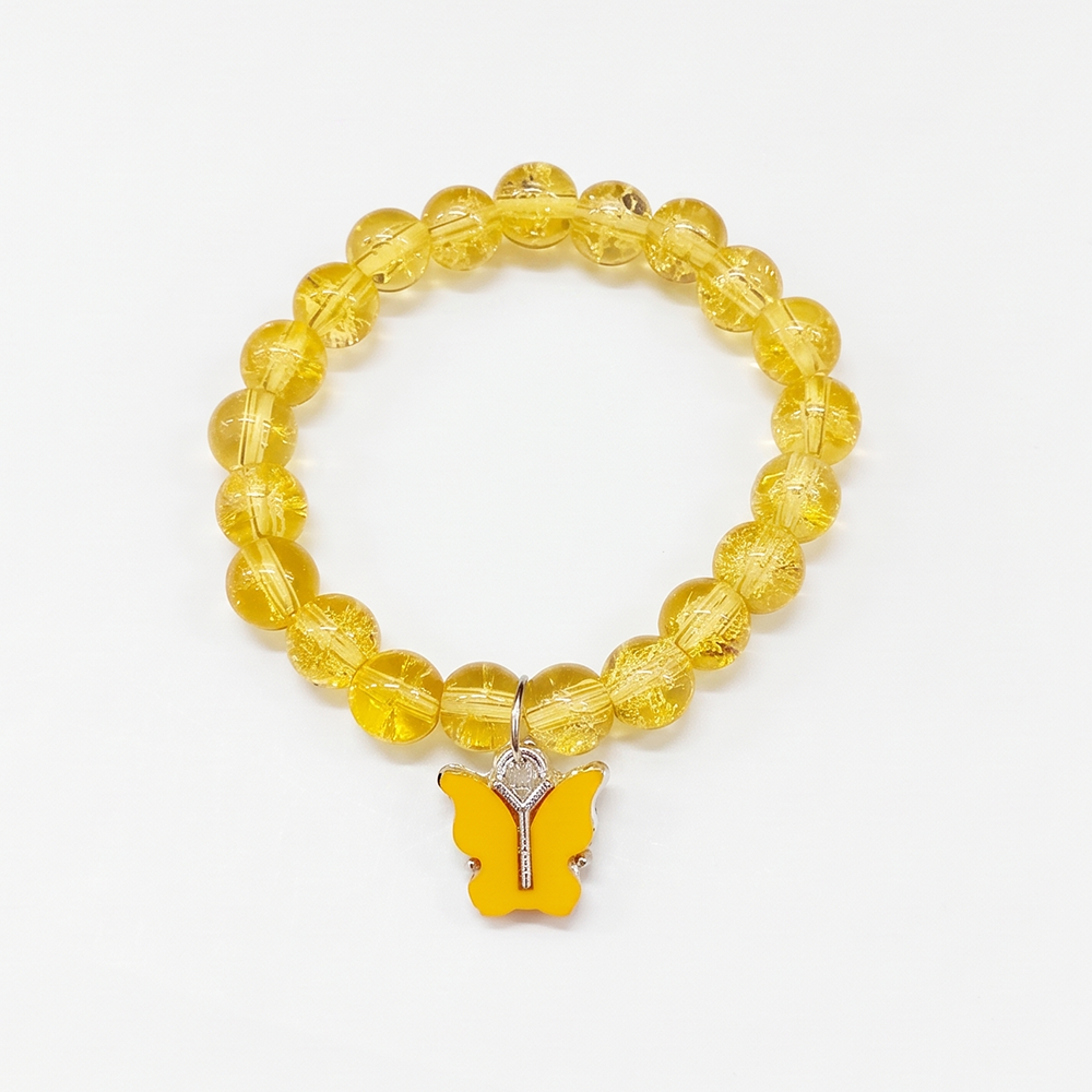 The99Jewel Handcrafted Butterfly Charm Bracelet for Women and Gorls
