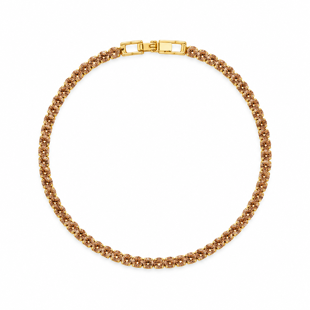 The99Jewel Dazzling Austrian Stone Bracelet with Tassels for Party & Festive Wear