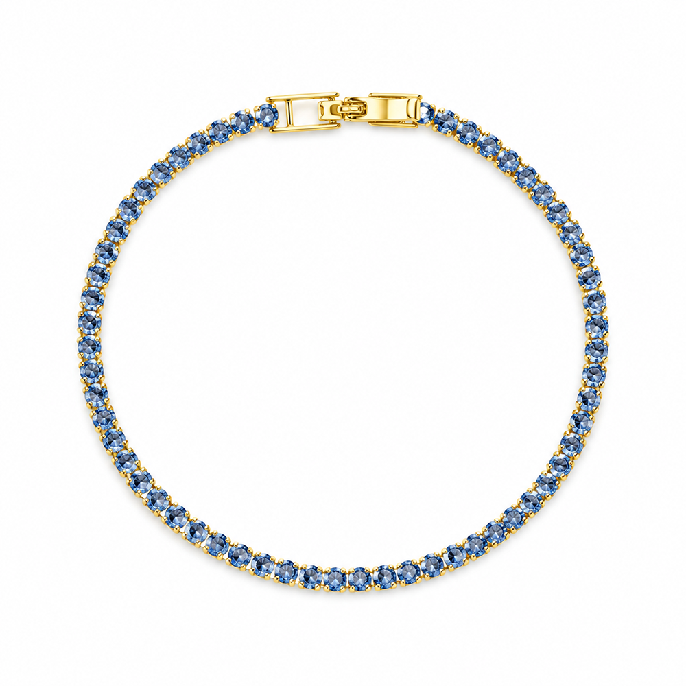The99Jewel Dazzling Austrian Stone Bracelet with Tassels for Party & Festive Wear