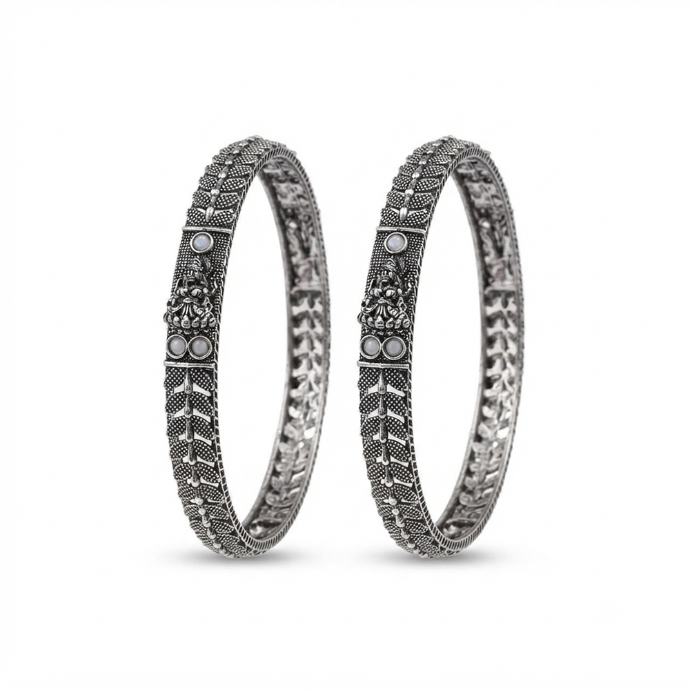 The99Jewel Ethnic Oxidised Bangles Set for Women Stylish Traditional Jewellery
