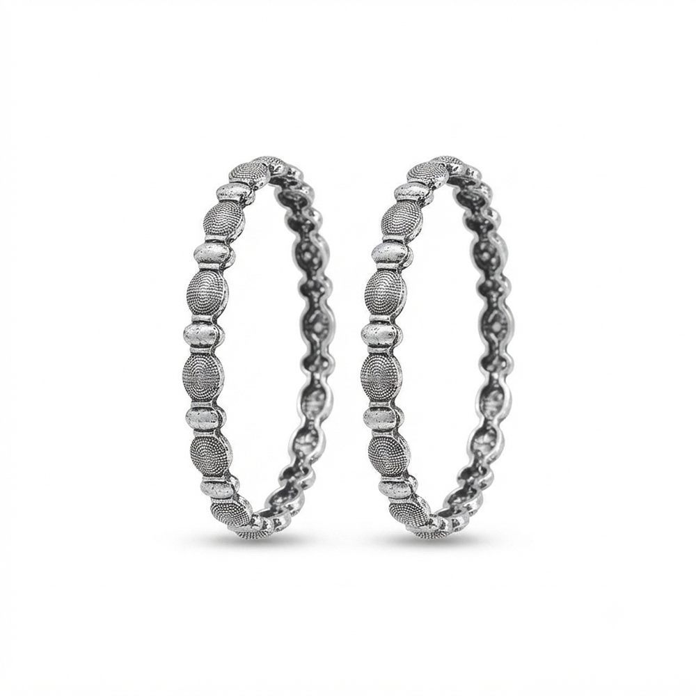 The99Jewel Ethnic Oxidised Bangles Set for Women Stylish Traditional Jewellery
