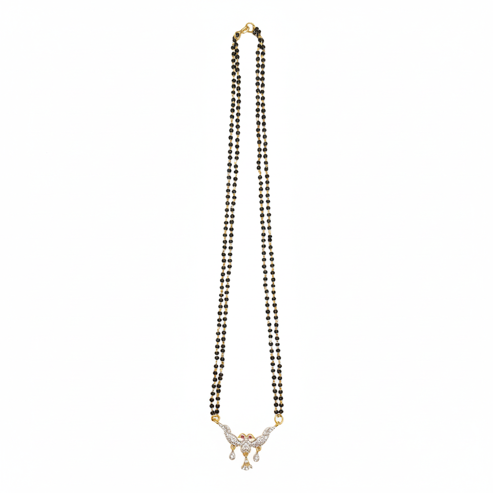 The99Jewel Ad Stone Mangalsutra Elegant & Lightweight